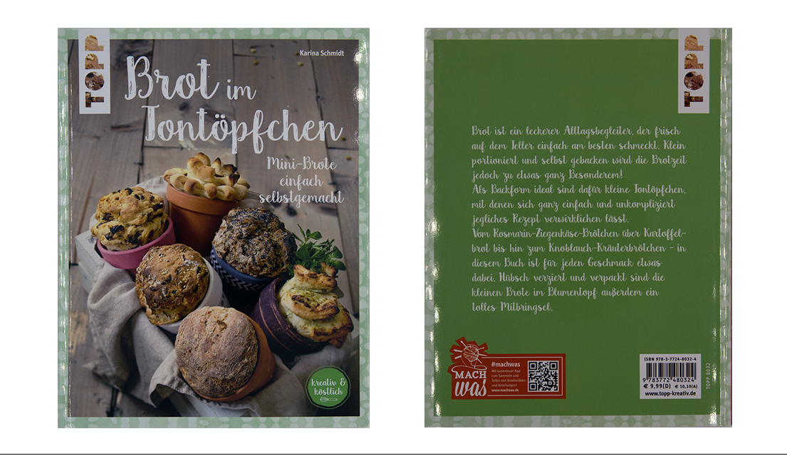 Brote und Broetchen im Tontoepfchen: leckere und verschiedene Rezepte